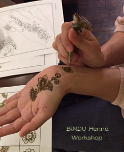 BiNDU Henna Workshop